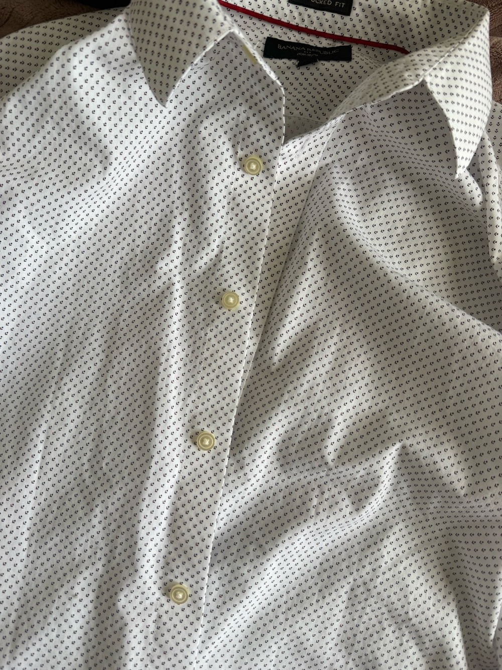 Men's Banana Republic Pattern Button-Up Shirt